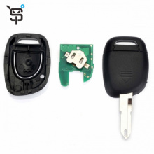 Factory price remote car key with 1 button transponder key with 433 Mhz PCF7946 fit for Clio Twingo